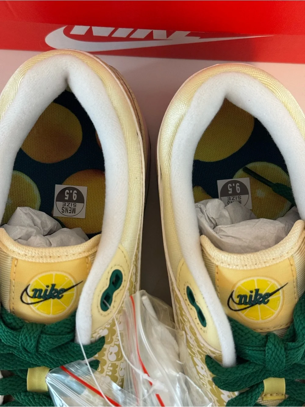Nike Air Max 1 PRM Lemonade shoes NWT